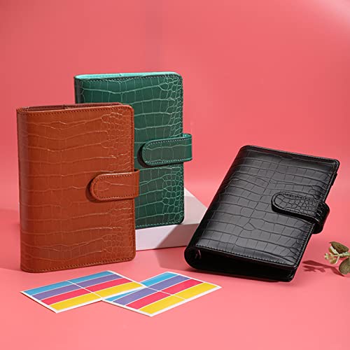 AIZHIYI Kits de fichário econômico - A6 Planner fichário para economia de dinheiro para orçamento (m