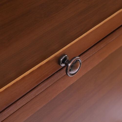 Miniatura 6 de Zapatero de 10 capas, 20 pares de organizador de almacenamiento de zapatos con puertas correderas ocultas, estante independiente para zapatos para