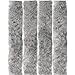 Produktbild Flauschvorhang, Campingvorhang, Insektenschutz Uni farbend, Auswahl: grau - hellgrau 56 x 185 cm