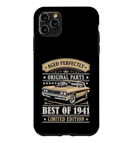 Best of 1941 Birthday Classic Car Limited Edition 1941 �X�}�z�P�[�X iPhone 11 Pro Max �p