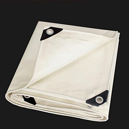 Preisvergleich Produktbild Brisk-- Verdickung Weißen Regen Tuch \ Wasserdicht Sonnenschutz Plane \ Dreirad Sonnenschirm \ LKW Auto Kalt Tuch \ Plane \ Öl Tuch Regen Tuch 550g\ ( größe : 3x4m )