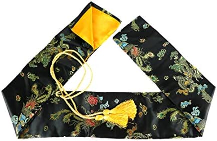 MAKOTO Silk Sword Bag for Japanese Katana, Wakizashi and Chinese Tai Chi Swords