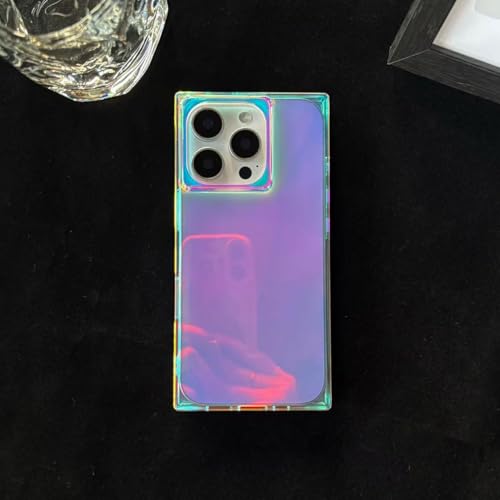 Coque rectangulaire brillante iPhone 15 Pro Max protection premium laser - 4