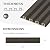 POHARE WPC Slat Wall Panels, 8-Pack 96 x 6in Accent Decorative Acoustic Wood Slats for Wall and Ceilings, Acoustic Panels for Interior Wall Modern Décor,Brown Grey