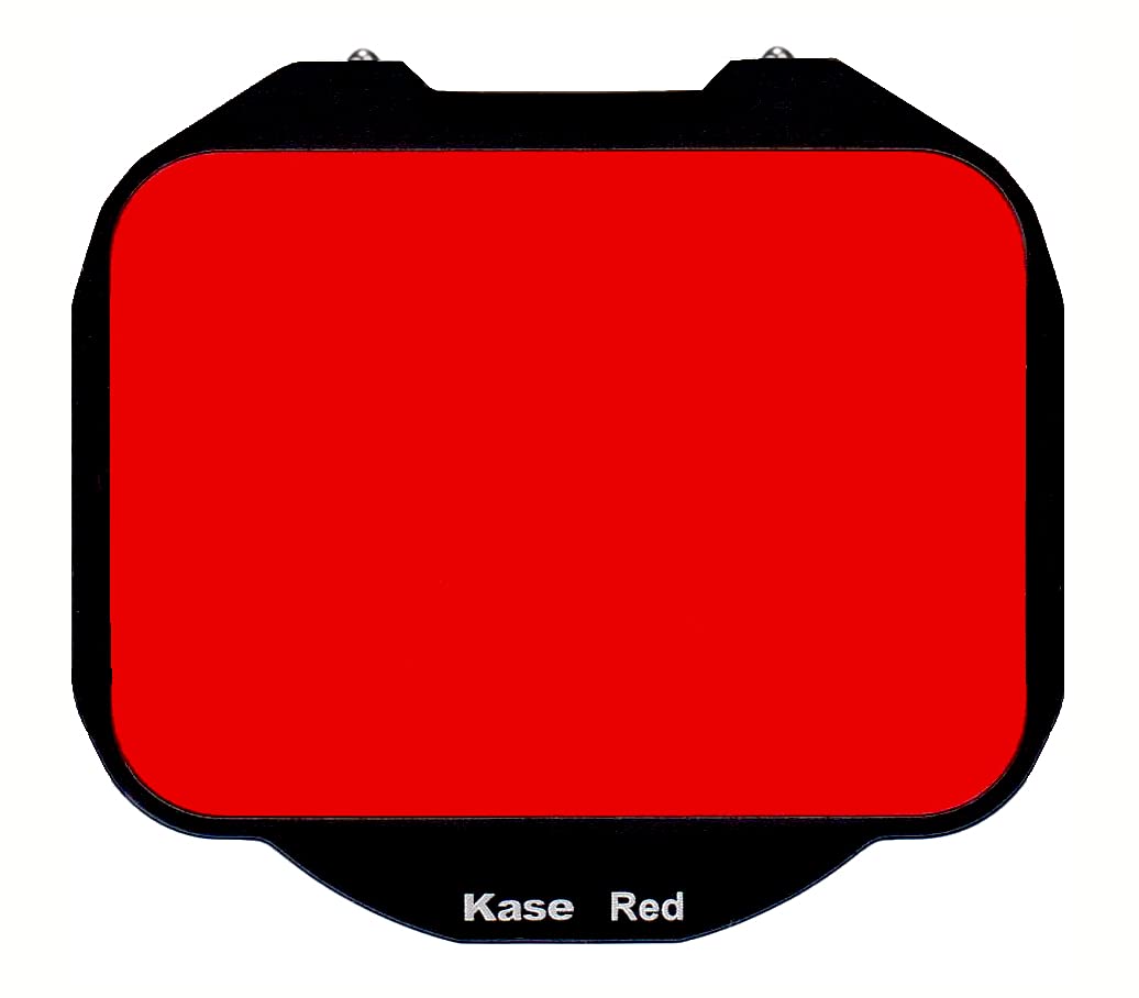 Kase Clip-in Red Underwater/Black & White Optical Glass Filter Dedicated for Full Frame Sony Alpha Camera