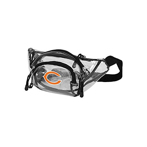 The Northwest Group Offiziell lizenzierte NFL Chicago Bears Transport Bauchtasche, transparent, 33 x 12,7 x 12,7 cm Cover
