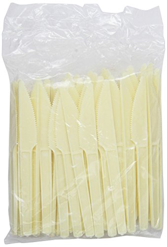 EcoSource Plant Starch Cutlery, Knife, 1000-Count Case