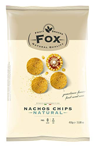 Fox Natural Quality Nachos Chips Natural - 450 G