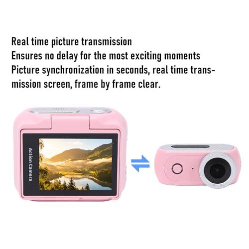 Yunseity Flip Screen Action Camera 4K miniatura 2