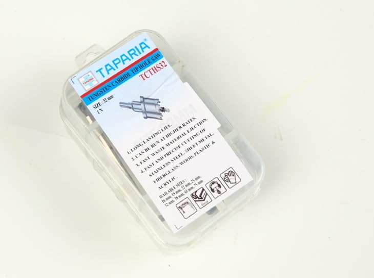 Image of Taparia Tungsten Carbide Tip Hole Saw TCTHS 32 (32mm)