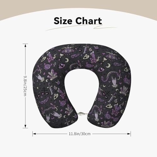 Almohada de poliéster negra ajustable para cuello miniatura 5