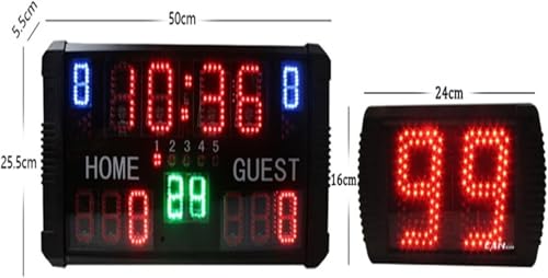 Marcador electrónico digital multi-deportes para interior miniatura 2