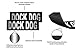 Dogline Dock Dog Vest Patches – Removable Dock Dog Patch 2-Pack with Reflective Printed Letters for Support Therapy Dog Vest Harness Collar or Leash Size A (1