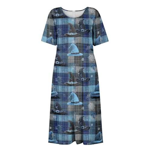 Robe citrouille confortable style décontracté pour fête Halloween - 4