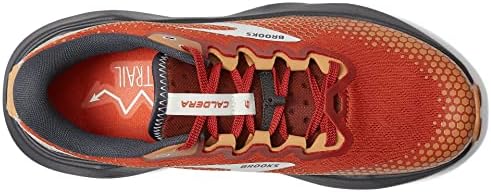 Brooks Men’s Caldera 6 Trail Running Shoe - Rooibos/Biscuit/Peacoat - 8 Medium | Image 1