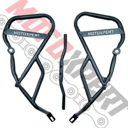 Image of TVS Raider 125 Heavy Duty Bike Crash Guard with Sliders