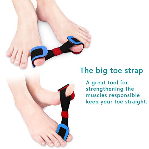 Bunion Corrector Toe Separators: 7PCS Treat Pain in Hallux Valgus | Big Toe Joint | Hammer Toe | Aid Surgery Treatment Correct Toes