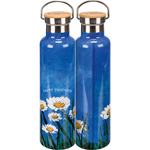 Primitives by Kathy Happy Thoughts Friendship Heart Gallery Insulated Bottle