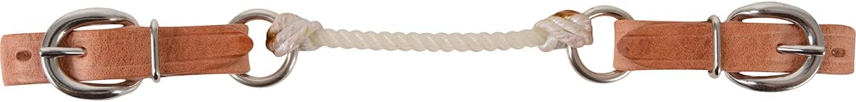 Rope Curb Strap with Harness Leather N/A N/A