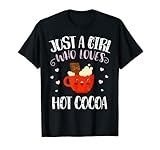 cacao amargo gourmet ¿Conoces a una chica o mujer que ama Hot Cocoa? Este divertido diseño es un gran regalo para los amantes de las bebidas, mamás de cacao caliente, madres, amantes y fans que quieren mostrar amor por su bebida favorita.