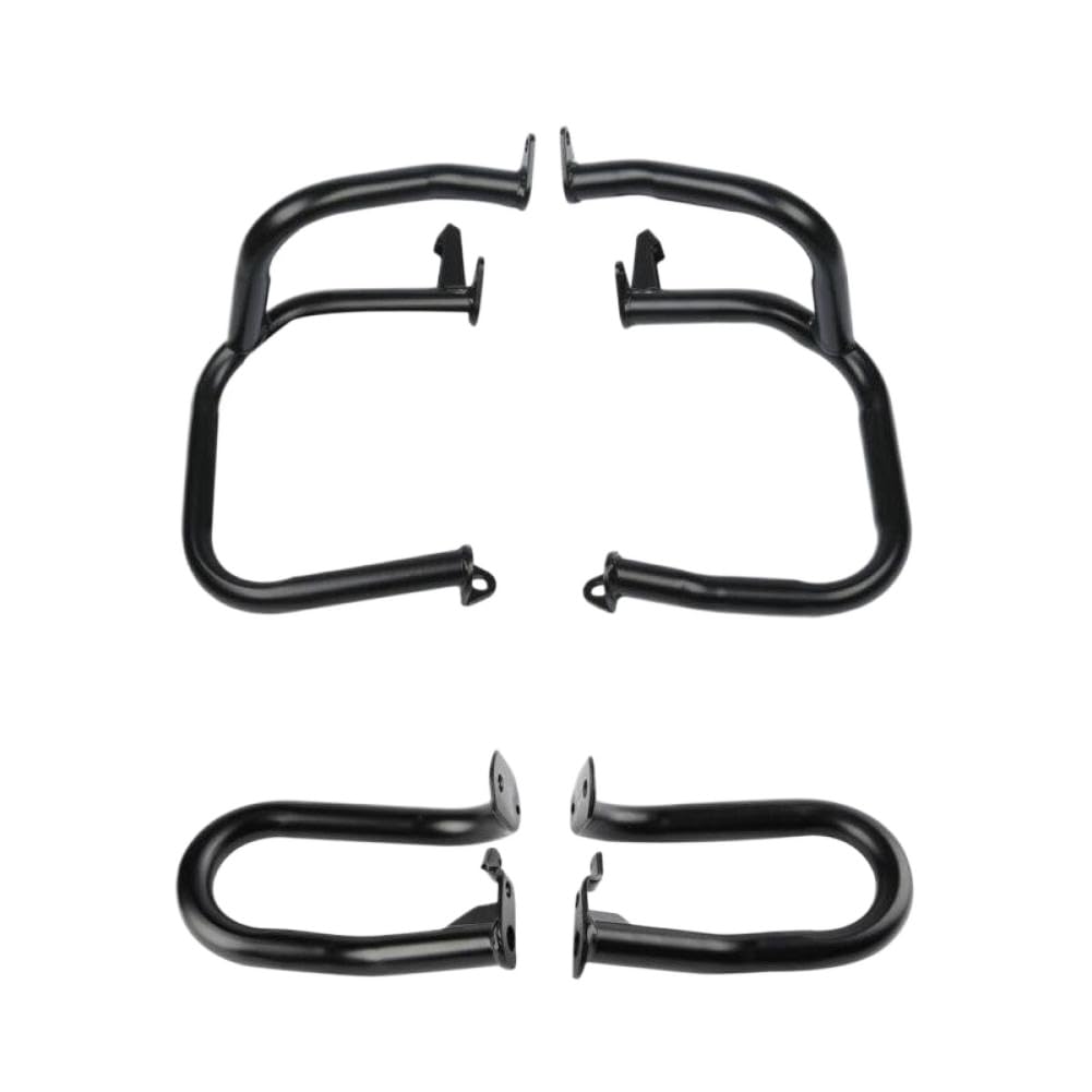 Motorcycle Engine Guards Crash Bars Front Rear Compatible With Goldwing 1800 GL1800 2001 2017(Black)