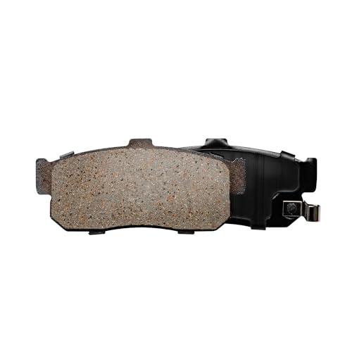 Image of Detroit Axle - Rear Brake Pads for INFINITI G20 I30 Nissan Altima Maxima Sentra, Ceramic Brake Pads with Hardware Replacement