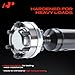 A-Premium Front Drive Shaft Driveshaft Assembly Compatible with Mercedes-Benz GL320 GL350 GL450 GL550 ML320 ML350 ML450 ML550 R320 R350 R500 ML63 R63 AMG, [AWD], # 1644100701, 23.7