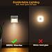 OMERIL Luz Nocturna con Sensor de Movimiento (2 Piezas), Luz Armario con...