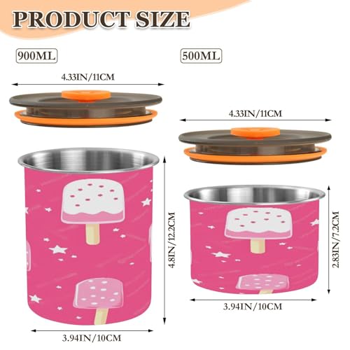 Contenedor hermético para café acero inoxidable 30oz miniatura 2