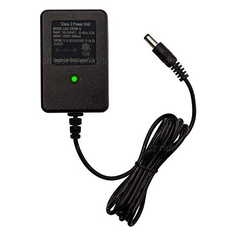 LinkePow 12 Volt Battery Charger, 12V Charger for Kids Electric Ride-Ons Battery Power Unit Compatible with Ride On Toys Cover