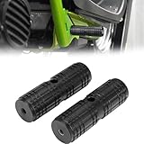 KEMIMOTO Anti-Skid Easy Mount Foot Pegs, Universal Fit, Aluminum, Front, Compatible with Electric Motorcycle