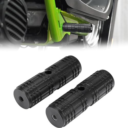 KEMIMOTO Foot Pegs Anti-Skid Easy Mount Design M8 Rearsets Rear Set Footrests Compatible with Ruckus Super73 R/S/Z