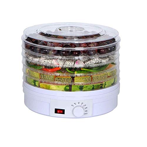 LKNJLL Elektrischer Dörrautomat, Professionelle Multi-Tier Küche Lebensmittel Geräte, Fleisch oder Beef Jerky-Maschine…