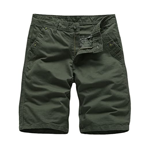 Short cargo militaire FULBHPRINT en coton de style décontracté avec imprimé camouflage classique