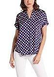 Armlänge: Kurzarm eterna Kurzarm Bluse Modern Classic Bedruckt