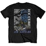 Men's Ice Cube Los Angeles T-Shirt Large Black
