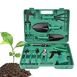 Tyinerc Set di attrezzi da giardinaggio | Manico ergonomico antiscivolo per aiuto alla piantagione manuale - Attrezzature da giardino all