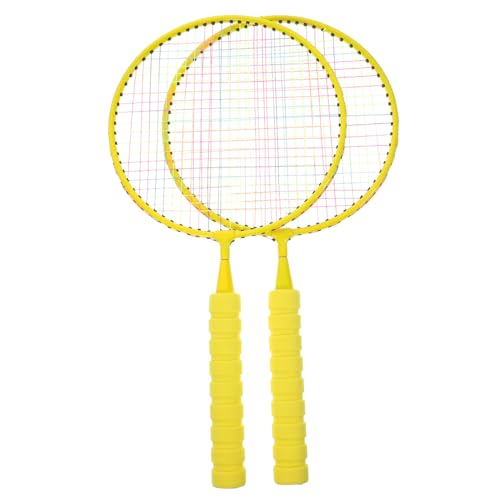 SUPVOX 1Set Lightweight Badminton Rackets Kit for Ages Durable Outdoor Sports with Balls and Carry Bag Fun for Boys