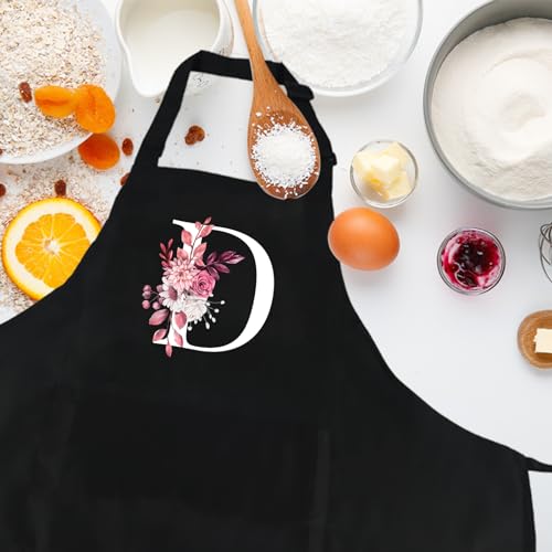 Ozoskeiw Personalized Aprons For Women With Pockets, Cute Aprons For Women Chef Baking Gardening Kitchen, Cooking Gifts For Women Mom Birthday Mothers Day Christmas thumb #3