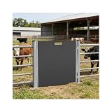 XILYZMO PVC Panel Pig Pen Gate 70x90cm