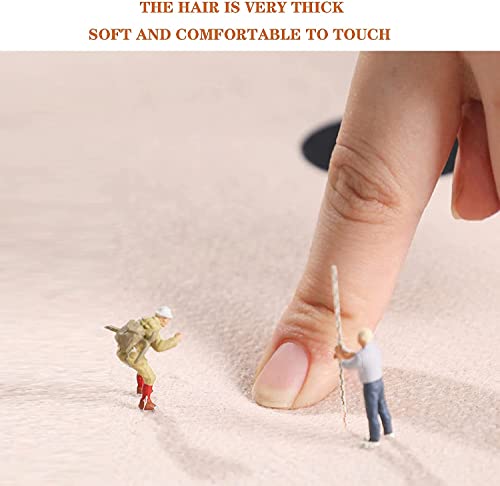 Wildlife Bear Deer Wolf Large Area Rugs For Bedroom, Carpet For Teen Kids Adult Room Decor Indoor Area Rugs Yoga Mat With Quick Dry Anti-Slip Rubber, Washable Living Room Sofa Floor Mat Door Mat #TOP1