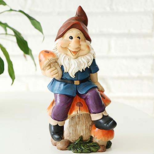 ABOOFAN Dos Desenhos Animados Do Jardim Gnome Estatueta Estátua Elf Resina Anão Boneca Fada Garden O