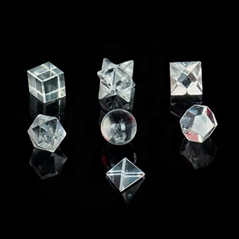 Juego de 7 Piedras Preciosas de Cuarzo Transparente de FASHIONZAADI Cover