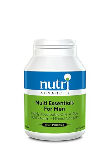 Nutri Advanced - Multi Essentials for Men Multivitamin - Vegetarian and Vegan - 60 Tablets