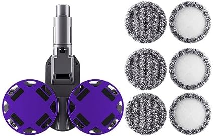 ORCOW Electric Wet Dry Mopping Head Compatible with Dyson V12 Digital Slim, V10 Slim Cordless Vacuum Cleaner Replaceable Parts