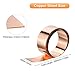 uxcell Copper Sheet Roll 3500mm x 50mm x 0.6mm, 99.9% Pure Copper Strip Copper Flashing Metal Foil Plate for Electricity DIY Projects (Multiple Sizes)