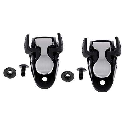 CUTICATE 4Pcs Skate Parts Accessories Spider Buckle with Screw Nut for Skating Shoes
