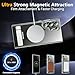 SPIDERCASE Magnetic for Samsung Galaxy S23 Ultra Case, [3 Stand Ways][ Military Grade Drop Protection] with Invisible Stand Shockproof Slim Case for Samsung S23 Ultra 6.8