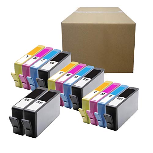 Inktoneram Compatible Ink Cartridges Replacement for HP 564XL (New Version) OfficeJet 4620 Deskjet 3520 3521 3522 3070a Photosmart 5510 5511 5512 5514 6512 (5-Black,3-Cyan,3-Magenta,3-Yellow,14-Pack)