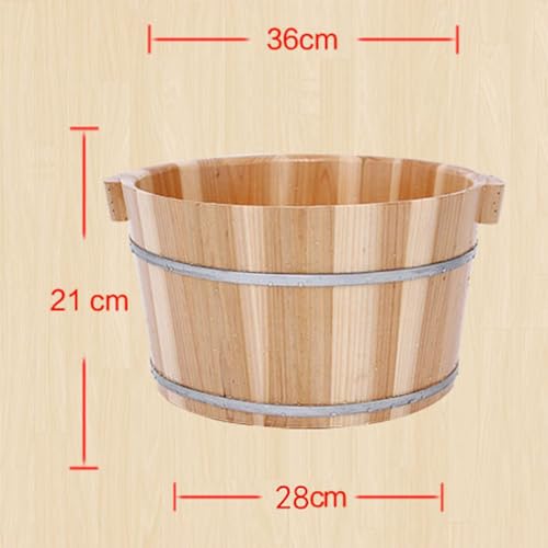 Spa de pies de madera, altura 21 cm miniatura 2